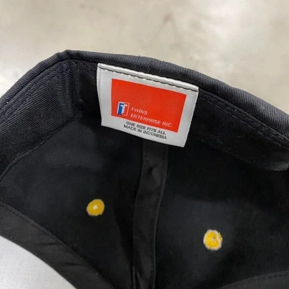 Vintage NFL 90s Pittsburgh Steelers Twill SnapBack Hat Twins Enterprise - Picture 5 of 6